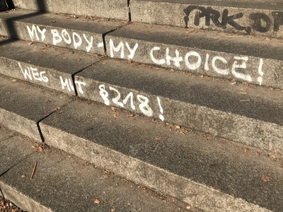 Kritik gegen Paragraph 218 - My body, my choice