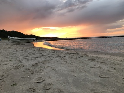 Sonnenuntergang auf Usedom Sonnenuntergang auf Usedom