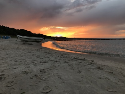 Sonnenuntergang auf Usedom Sonnenuntergang auf Usedom