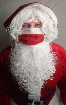 Santa mit Maske 3