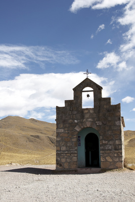 Kapelle in Chile Atacama-Wüste