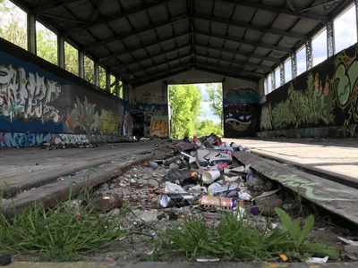 Verlassene Halle Verlassene Halle