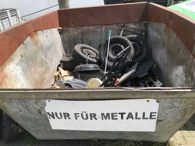 Container nur für Metalle / Foto: Alexander Hauk
