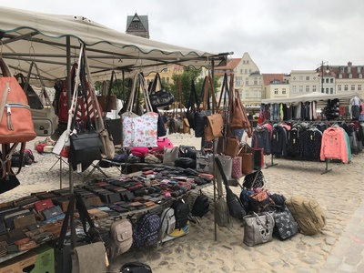 Wochenmarkt in Weimar Wochenmarkt in Weimar