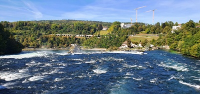 Oberlauf des Rheinfall