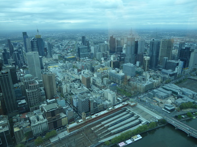 Melbourne von oben