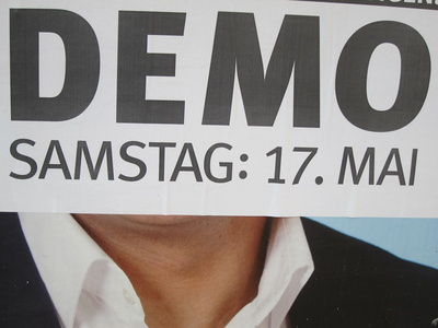 Symbolfoto Meinungsfreiheit / Demokratie / Demonstration / Foto: Alexander Hauk