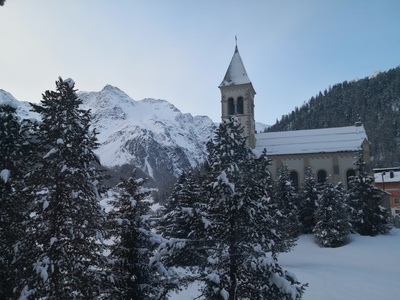 Suldener Kirche im Winter