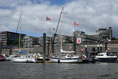 Seglerhafen in Hamburg