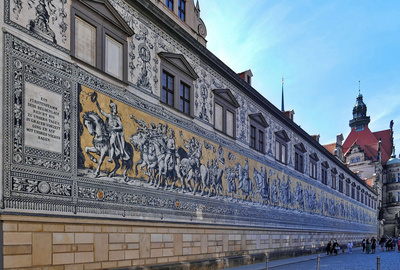 Der Fürstenzug in Dresden