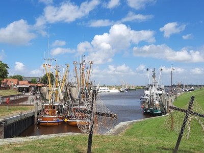 Sielhafen in Greetsiel