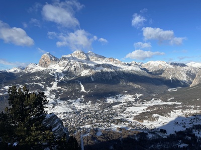 Bergpanorama in  Cortina d'Ampezzo
