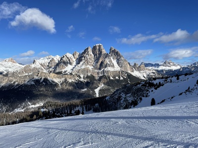 Bergpaorama in  Cortina d’Ampezzo,