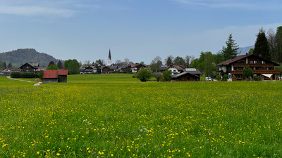 Oberstdorf im Frühling