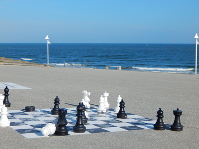 Schach am Meer