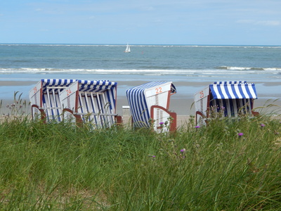 Strandkörbe auf Norderney