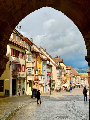 Rottweil - Blick aus dem "Schwarzen Tor".