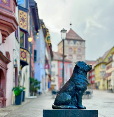 Der "Rottweiler" / Denkmal in Rottweil