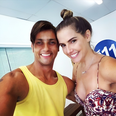 Romero Silva e Deborah Secco