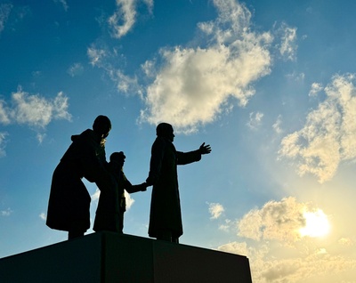 Auswanderer-Denkmal in Bremerhaven