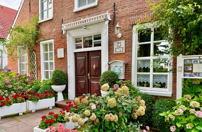 Greetsiel historische Hausfassade