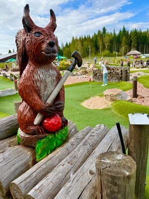 Adventure-Golf im Schwarzwald