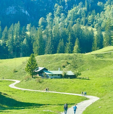 Wanderung zum Hochfellngipfel