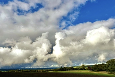 Mächtige Wolkenformation