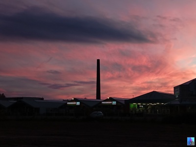 Sonnenuntergang in Delitzsch (1 )