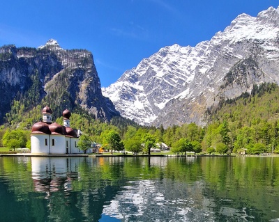 Kaiserwetter am Königssee