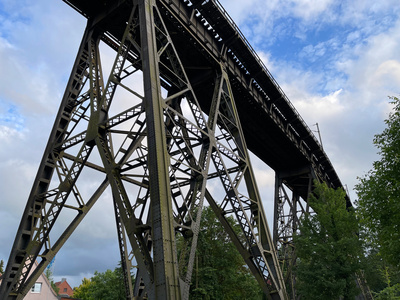 Hochbrücke über Nordostseekanal bei Rendsburg