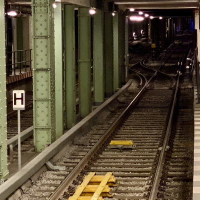 U-Bahnschacht Alexanderplatz