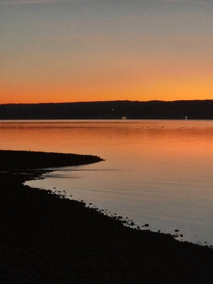 Ammersee bei Sonnenuntergang