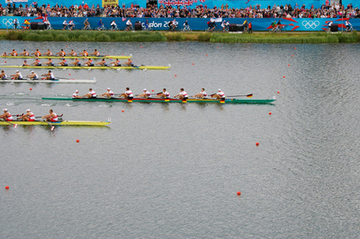 Olympia - Achter im Ziel in London - Gold für Deutschland