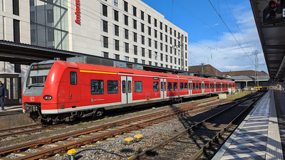 RNS S-Bahn in Karlsruhe