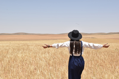 girl in desert girl in desert