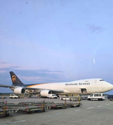 UPS Fracht Jumbo 747 UPS Fracht Jumbo 747