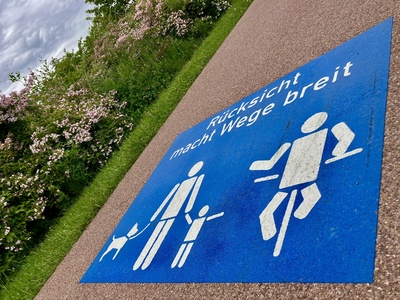 Fahrradweg Fahrradweg