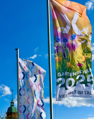 Fahnen zur Gartenschau 2025 Fahnen zur Gartenschau 2025