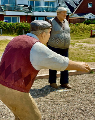 Boulespieler auf Sylt Boulespieler auf Sylt