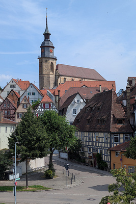 Blick in Altstadt von Vaihingen an der Enz Blick in Altstadt von Vaihingen an der Enz