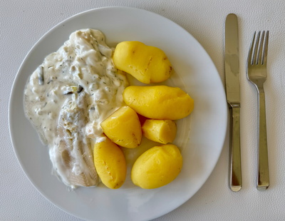 Matjes mit Pellkartoffeln Matjes mit Pellkartoffeln