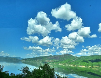 Wolken über der Donau Wolken über der Donau