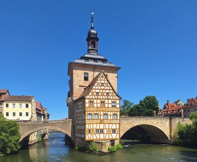 Das alte Rathaus in Bamberg Das alte Rathaus in Bamberg