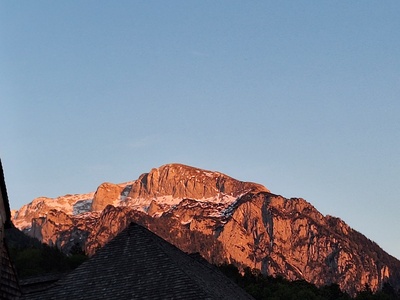 Alpenglühen Alpenglühen