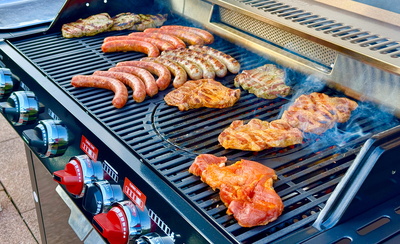 Am Profi-Grill Am Profi-Grill