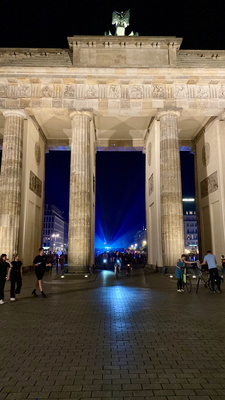 Brandenburger Tor bei Nacht