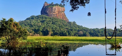 Sonnenaufgang auf dem Loewenfelsen
