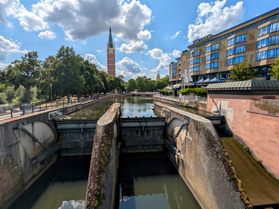 In der City von Pforzheim In der City von Pforzheim