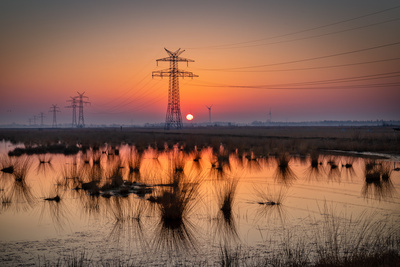 Sonnenaufgang im Stapeler Moor